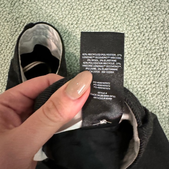 Wilfred The Effortless Pant - Black - Wide Leg - Size 6 - Picture 7 of 7